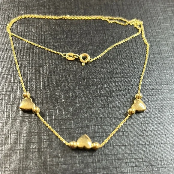 18k gold necklace and bracelet - Picture 5 of 5